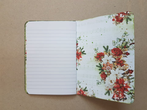 Notebook "Christmas Everywhere" // handmade by Melly 