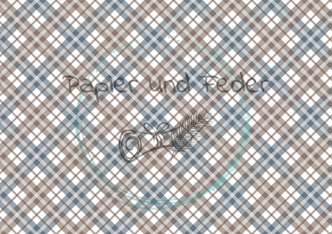 Design paper "Moin &amp; Ahoy" // 12 pages // DIN A 4 // printed on both sides