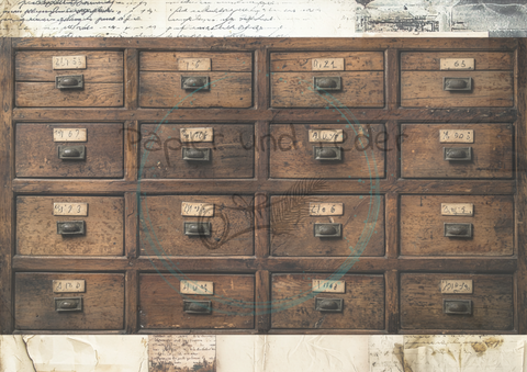 Designpapier "Betty's Kräuterapotheke" // 12 Seiten // DIN A 4 // doppelseitig bedruckt