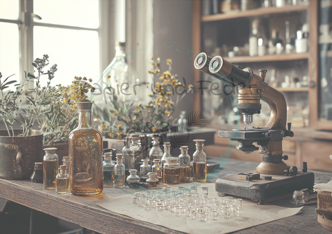 DIGITALES Designpapier "Betty's Kräuterapotheke"