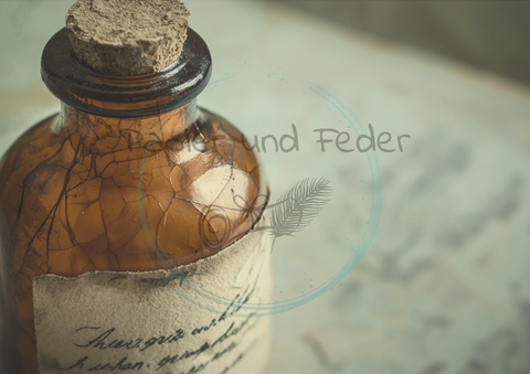 Designpapier "Betty's Kräuterapotheke" // 12 Seiten // DIN A 4 // doppelseitig bedruckt