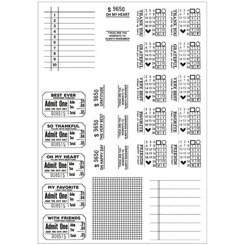 Sizzix Framelits Die w/Stamps by 49 and Market // A5 // Forever Journal Essentials