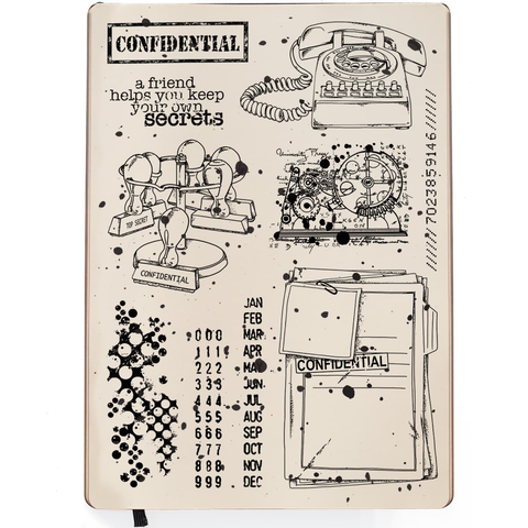 VORBESTELLUNG! "Confidential" // Ciao Bella //Clear Stamps