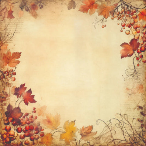 "Autumn Song" by Taylor Made Journals // Creative Expressions // 8 x 8 inch Paper Pad