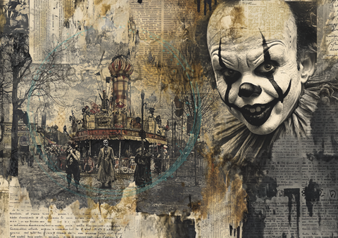 Paper set "Hully Night 2024" // Paper &amp; Feather