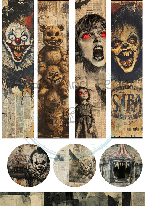 "Hello Autumn" // Ephemera &amp; Label Set // Paper &amp; Pen // 12 pages // printed on one side