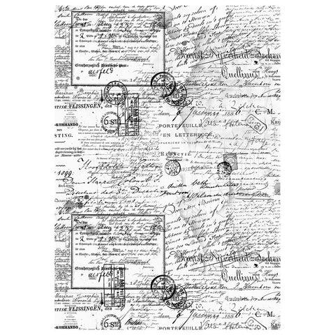 "Meaningful Memories" // A 4 Mixed Media Rice Paper // 4 Stk. // Ciao Bella