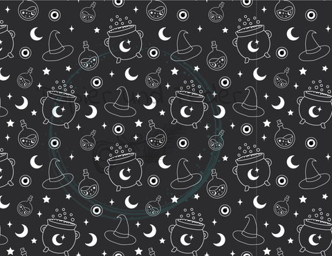 Kreativset // Multi-Pocket-Folio "Halloween (1)" // Papier & Feder // 9 Blatt // 160 g/m²