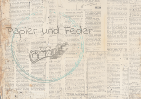 Paper set "Hully Night 2024" // Paper &amp; Feather