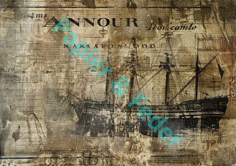 Moin &amp; Ahoy Transparent Paper // No.3