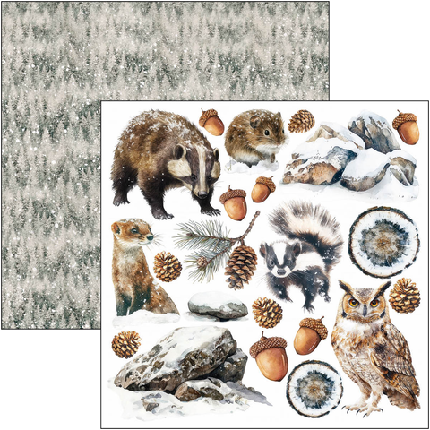 "Forest Tales" // Ciao Bella // 6 x 6 Fussy Cut Pad