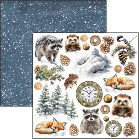 "Forest Tales" // Ciao Bella // 6 x 6 Fussy Cut Pad