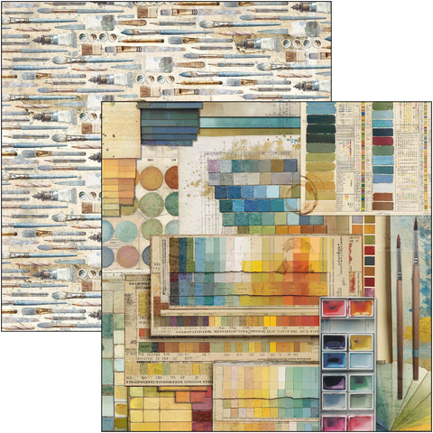 VORBESTELLUNG! "An Artist Journey" // Ciao Bella // 8 x 8 (20,3cm x 20,3cm) Paper Pad