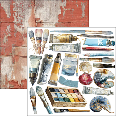 VORBESTELLUNG! "An Artist Journey" // Ciao Bella // 6 x 6 Fussy Cut Pad