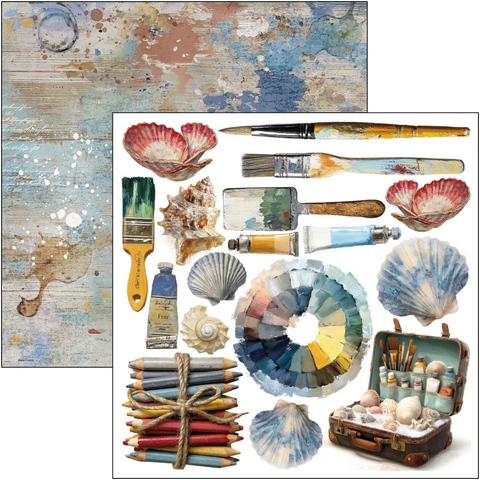 VORBESTELLUNG! "An Artist Journey" // Ciao Bella // 6 x 6 Fussy Cut Pad