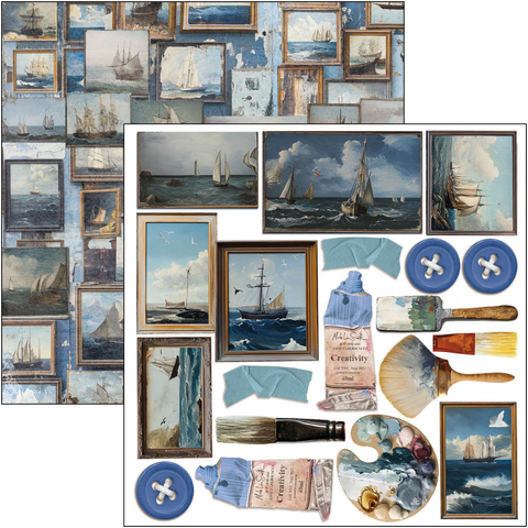 VORBESTELLUNG! "An Artist Journey" // Ciao Bella // 6 x 6 Fussy Cut Pad