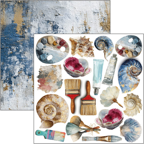 VORBESTELLUNG! "An Artist Journey" // Ciao Bella // 6 x 6 Fussy Cut Pad