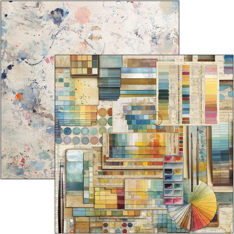 VORBESTELLUNG! "An Artist Journey" // Ciao Bella // 12 x 12 Basic Paper Pad (Pattern)