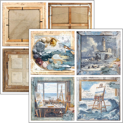 VORBESTELLUNG! "An Artist Journey" // Ciao Bella // 12 x 12 Basic Paper Pad (Pattern)