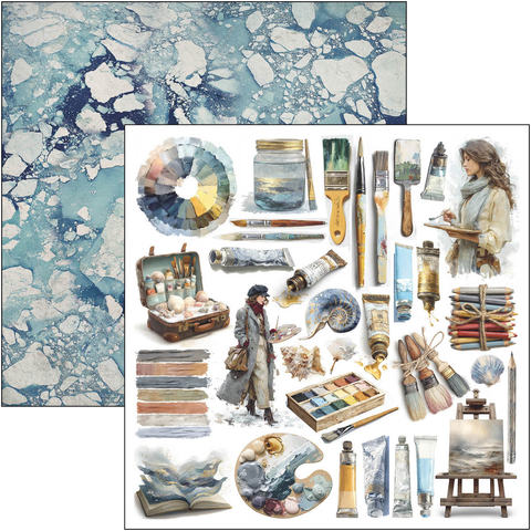 VORBESTELLUNG! "An Artist Journey" // Ciao Bella // 12 x 12 Basic Paper Pad (Pattern)