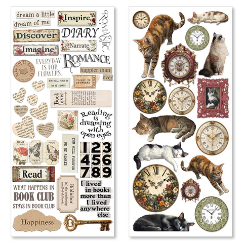 VORBESTELLUNG! "Book Lovers" // Ciao Bella // Transparente Sticker zum Ausschneiden