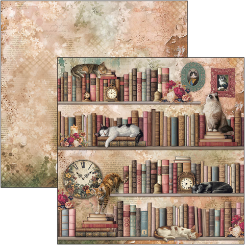 VORBESTELLUNG! "Book Lovers" // Ciao Bella // 12 x 12 Paper Pad