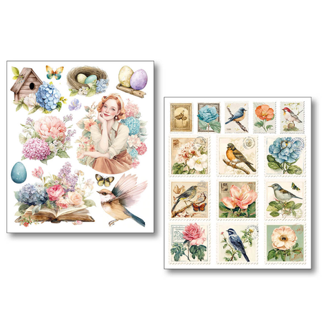 VORBESTELLUNG! "Daydreams" // Mixed Media Stickers // 10 Blatt // Ciao Bella