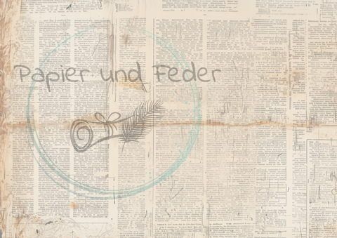 Paper set "Hully Night 2024" // Paper &amp; Feather