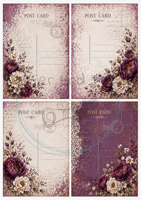 Design paper "Betty's herb garden" // 12 pages // DIN A 4 // printed on both sides