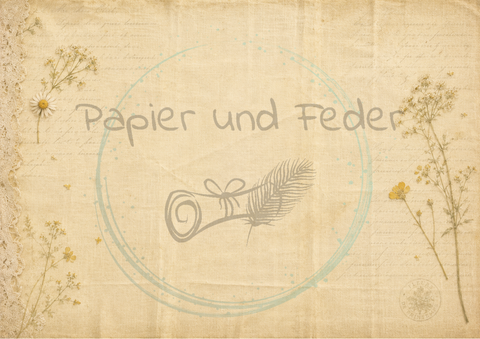 Papier & Feder "Mystery Box" - fertig gepackt MIT Journal