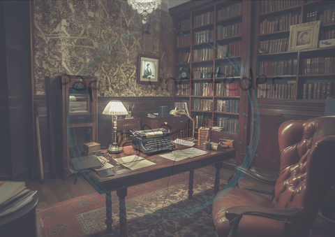 Designpapier "Den Tätern auf der Spur" // 8 Blatt // DIN A 4 // doppelseitig bedruckt // 110 g/m²