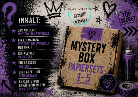 Mystery Box "Papiersets" 1 - 5