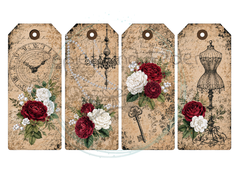 Design paper "Betty's herb garden" // 12 pages // DIN A 4 // printed on both sides