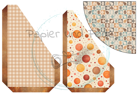 Hyggetid "Herbst" // Extraset // Papier & Feder // 8 Seiten // einseitig bedruckt // 160 g/m²