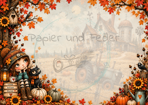 Design paper "Moin &amp; Ahoy" // 12 pages // DIN A 4 // printed on both sides