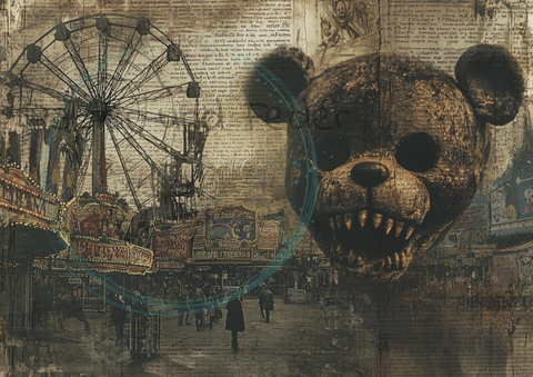 Paper set "Hully Night 2024" // Paper &amp; Feather