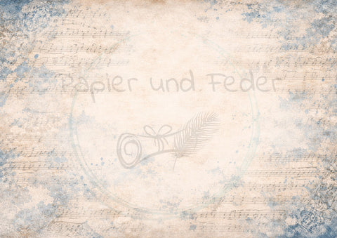 Design paper "Betty's herb garden" // 12 pages // DIN A 4 // printed on both sides