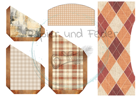Hyggetid "Herbst" // Extraset // Papier & Feder // 8 Seiten // einseitig bedruckt // 160 g/m²