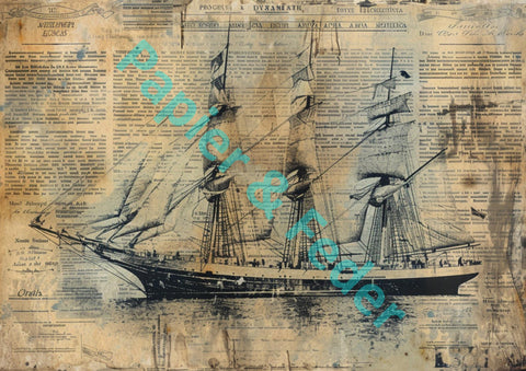 Moin & Ahoy Transparentpapier // No.6