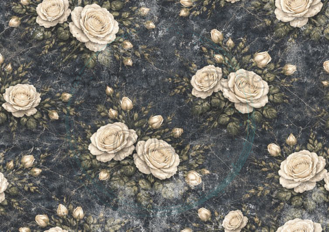 Designpapier "Dunkle Geheimnisse" // 8 Blatt // DIN A 4 // doppelseitig bedruckt // 110 g/m²