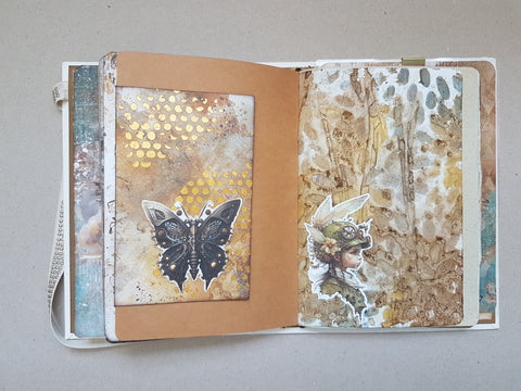 Journal A5 "Mists of Toolbox Town" // handgemacht von Melly