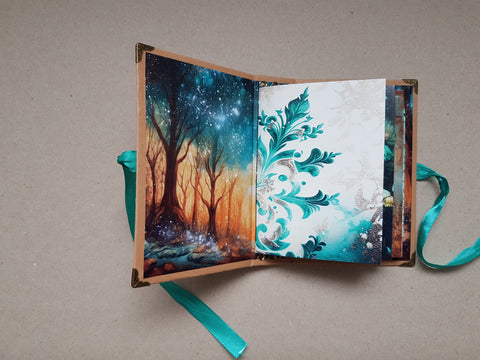 Journal A6 "Fantasy Forest" // handgemacht von Melly