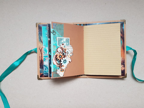 Journal A6 "Fantasy Forest" // handgemacht von Melly