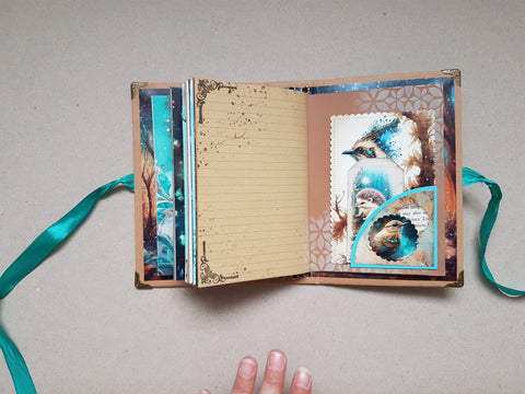 Journal A6 "Fantasy Forest" // handgemacht von Melly