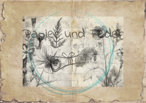 "Das Sketchbuch der Natur" // Papier & Feder // 24 Seiten // 20,5 cm x 14,3 cm (DIN A 6)