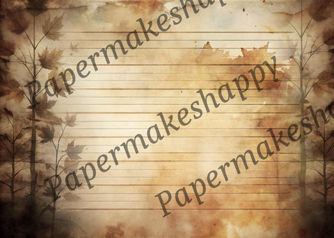 "Autumn & Pumpkins" // Papermakeshappy // 12 Blatt Designpapier // doppelseitig bedruckt