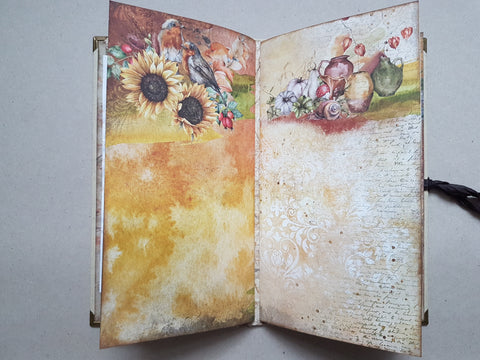 Big Slimline Journal „Autumn Moods“ // handgemacht von Melly