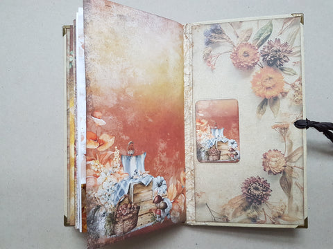 Big Slimline Journal „Autumn Moods“ // handgemacht von Melly