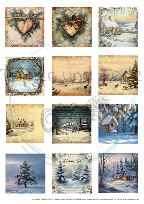 Themenbox "Winter" // Papier & Feder