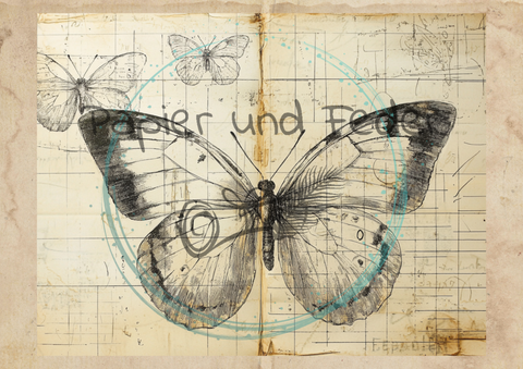 "Das Sketchbuch der Natur" // Papier & Feder // 24 Seiten // 25,5 cm x 19,6 cm